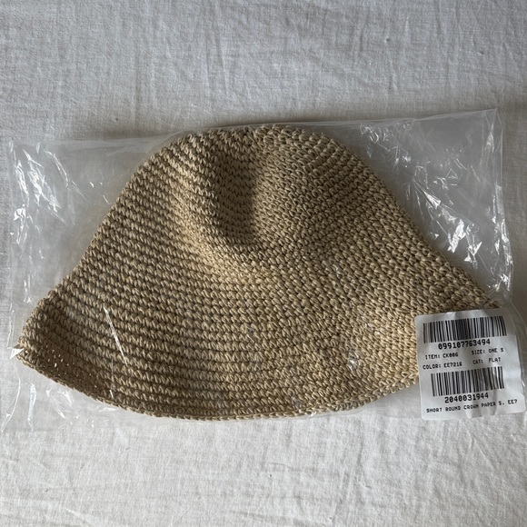 J.Crew Packable Straw Hat NWT - Picture 3 of 3